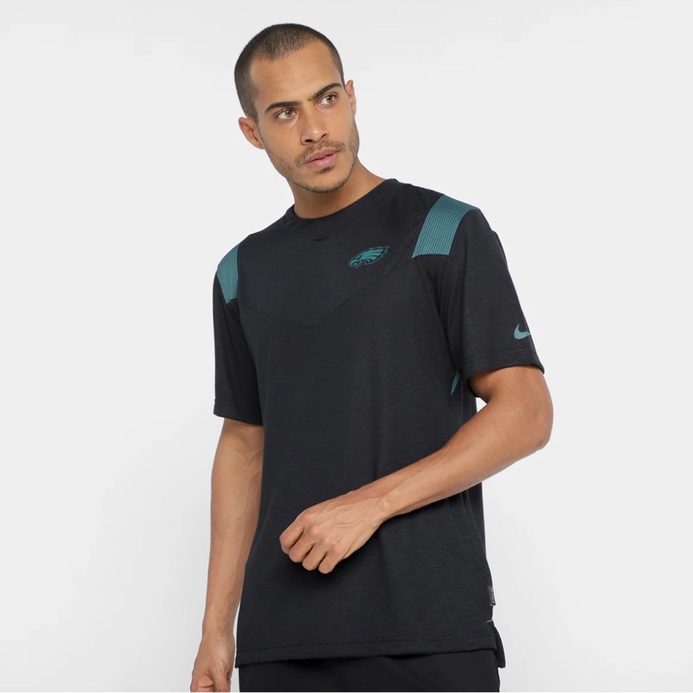 Nike Philadelphia Eagles Sideline Dri-FIT Tee 3XL Black NFL Performance